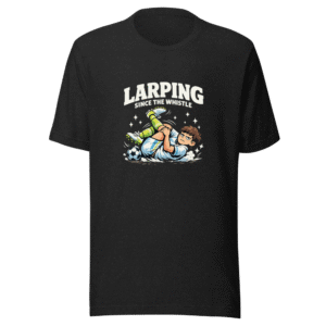 Football Player Larping T-Shirt