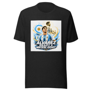 Julián Álvarez Ready & Messi GOAT Tee