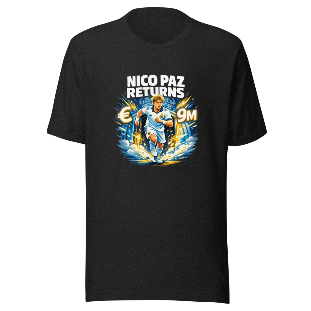 Nico Paz Returns: Real Madrid's Masterclass Tee