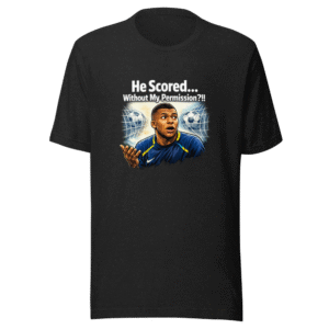 Mbappe Reacts To Dembele's Hat Trick Shirt