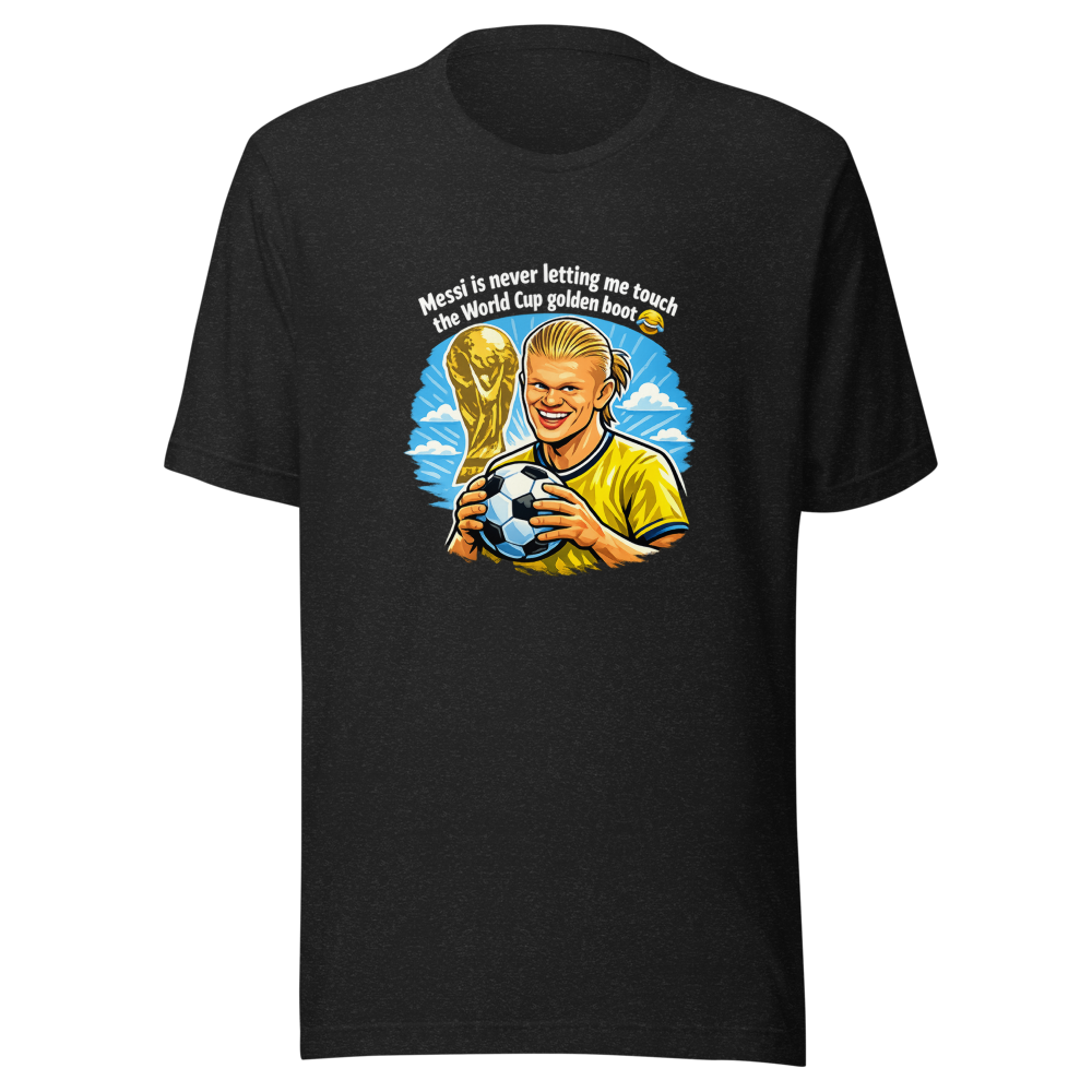 Haaland's Golden Boot Joke Tee