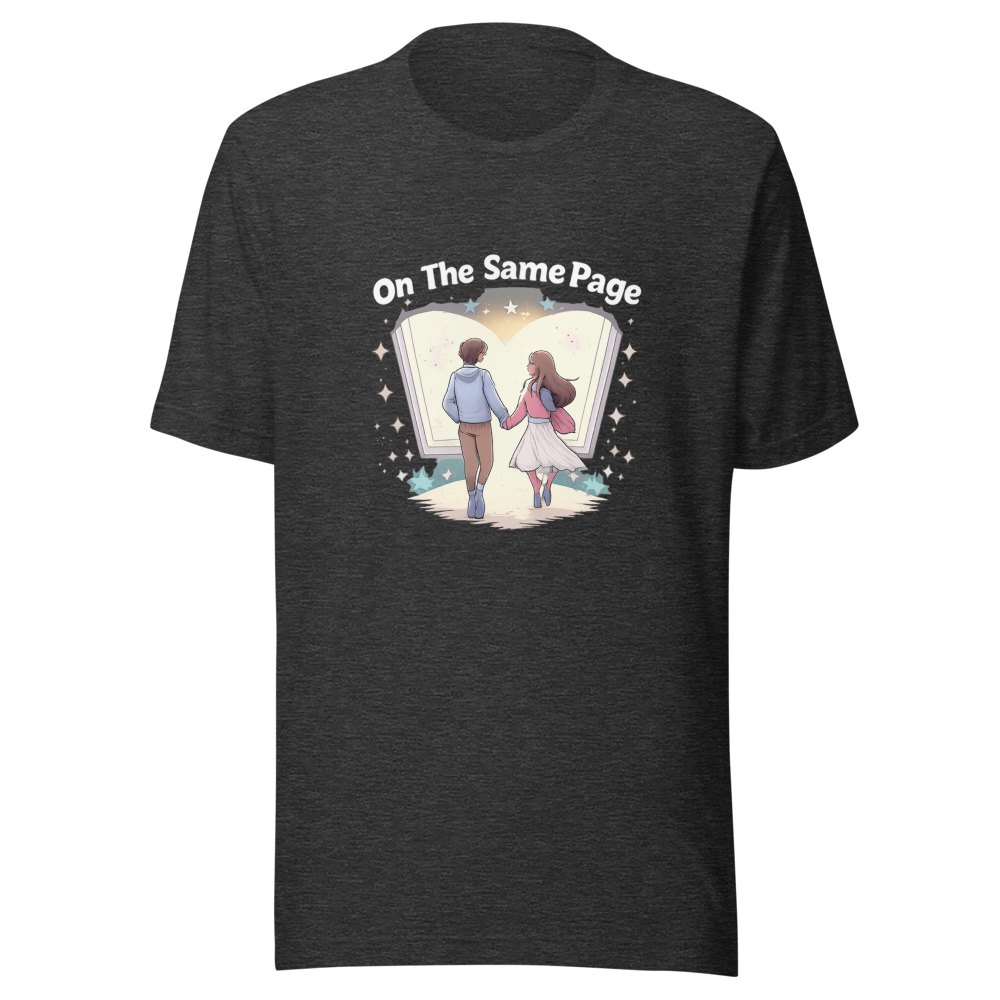 Same Page RomCom Married Couple T-Shirt - Image 9