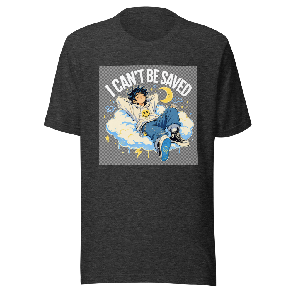 Can't Be Saved Unwashed Hair Vibe Tee - Image 9