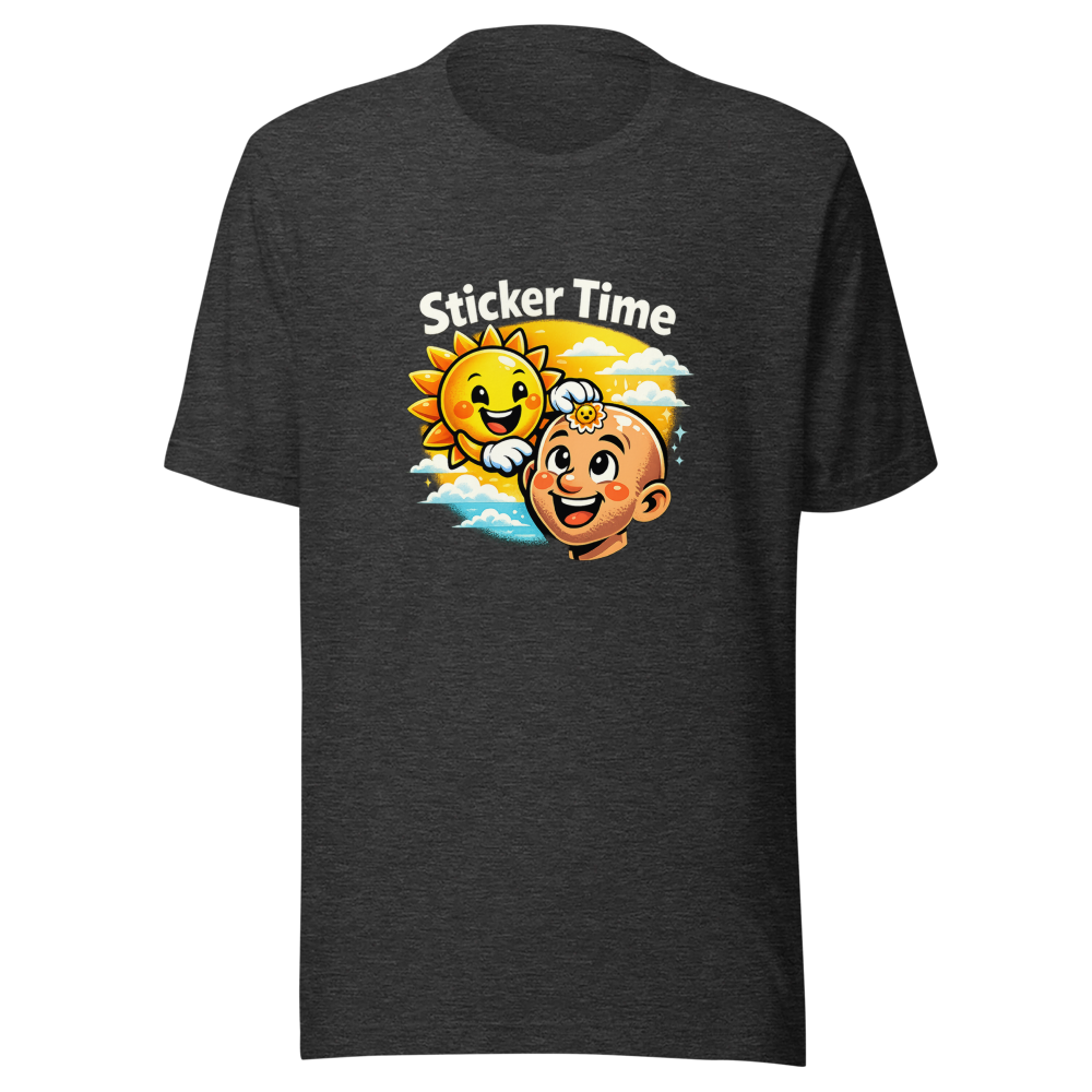 Bald Head Stickers - Funny Meme T-Shirt - Image 9