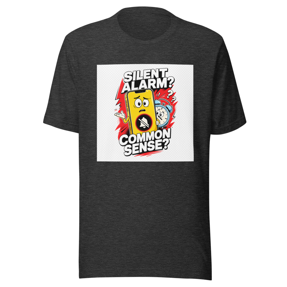 Silent Alarm? Apple's Common Sense Fail T-Shirt - Image 9