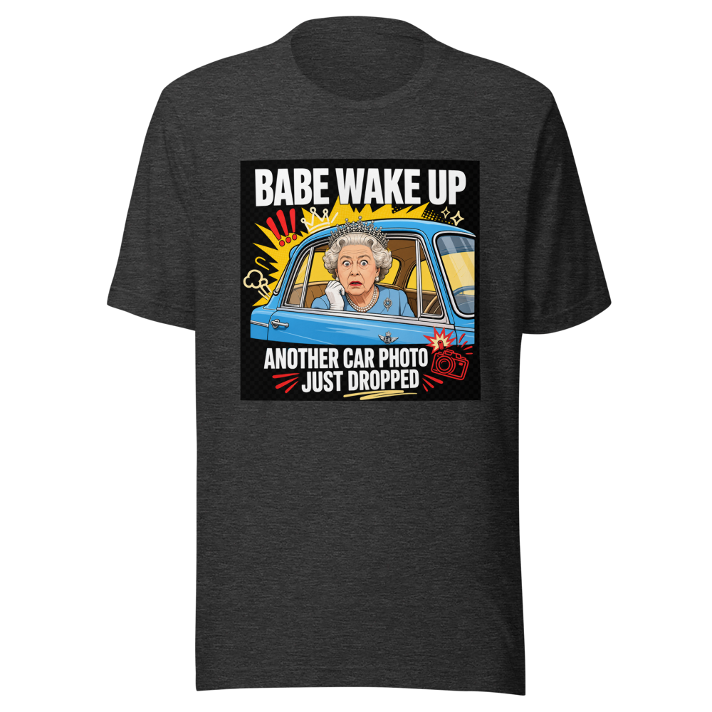 Iconic Figurehead Car Ride Meme T-Shirt - Image 9