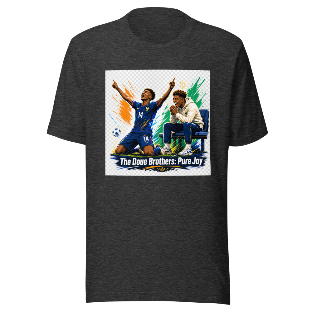 Doue Brothers Ivory Coast Goal Celebration T-Shirt - Image 9