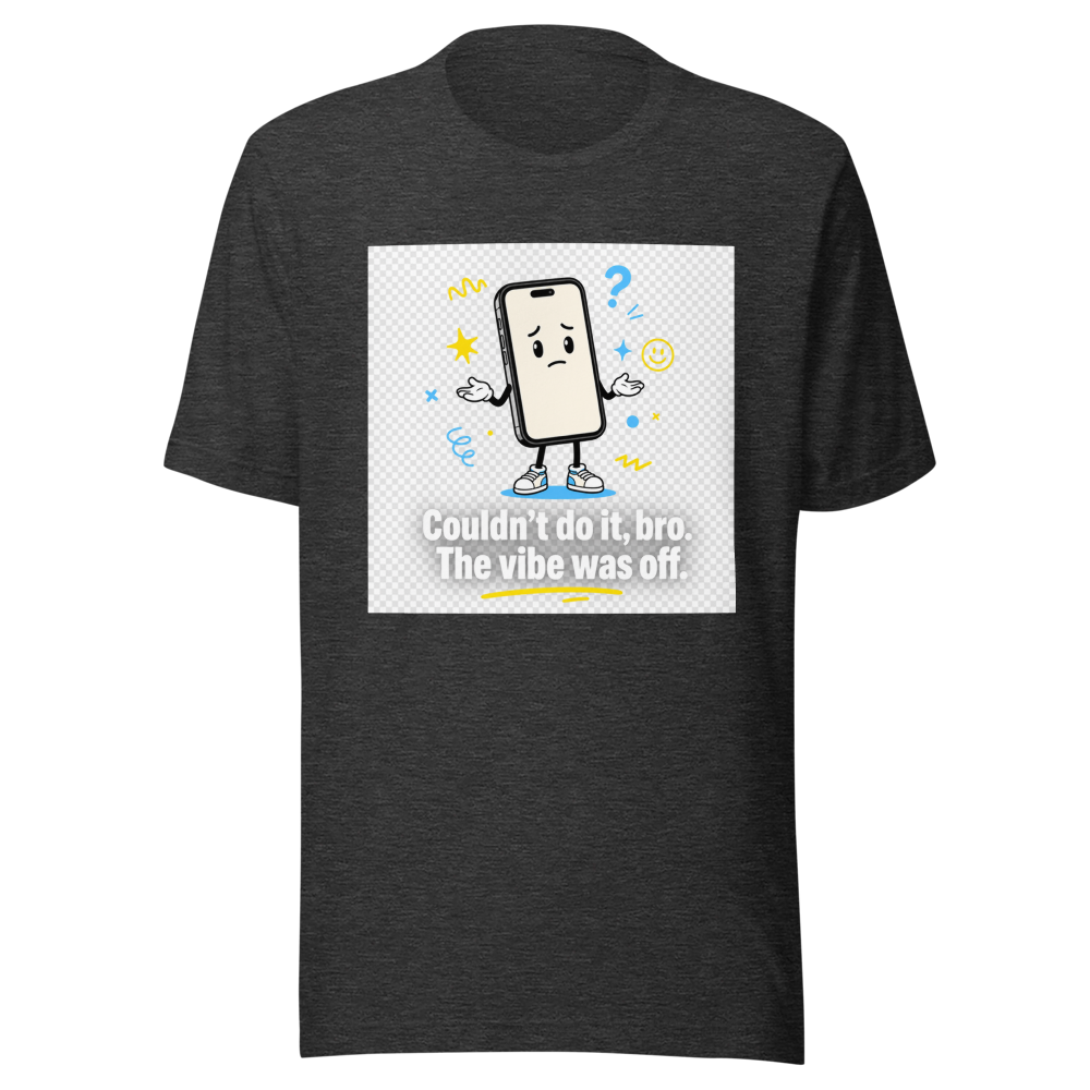 iPhone Software Update Vibe Off T-Shirt - Image 9