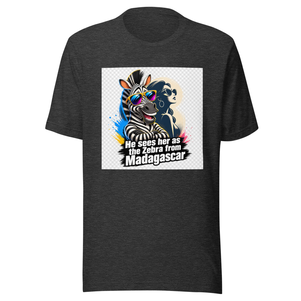Rihanna Zebra Madagascar Meme T-Shirt - Image 9