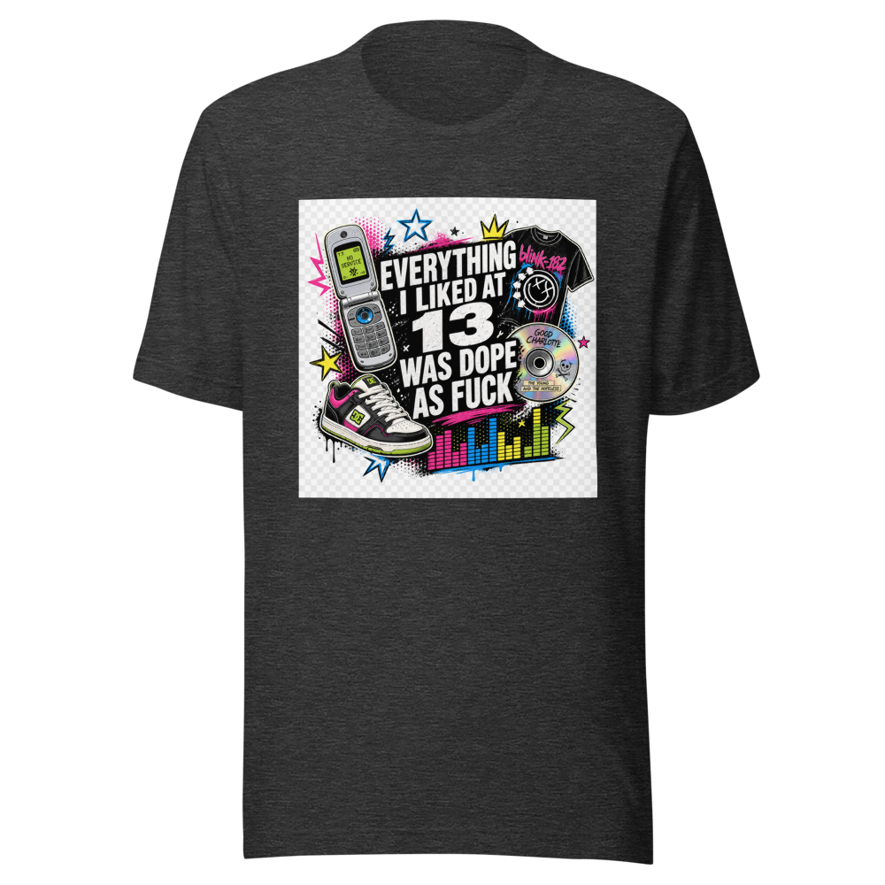 Everything You Loved As A Teen Was Awesome T-Shirt - Image 9