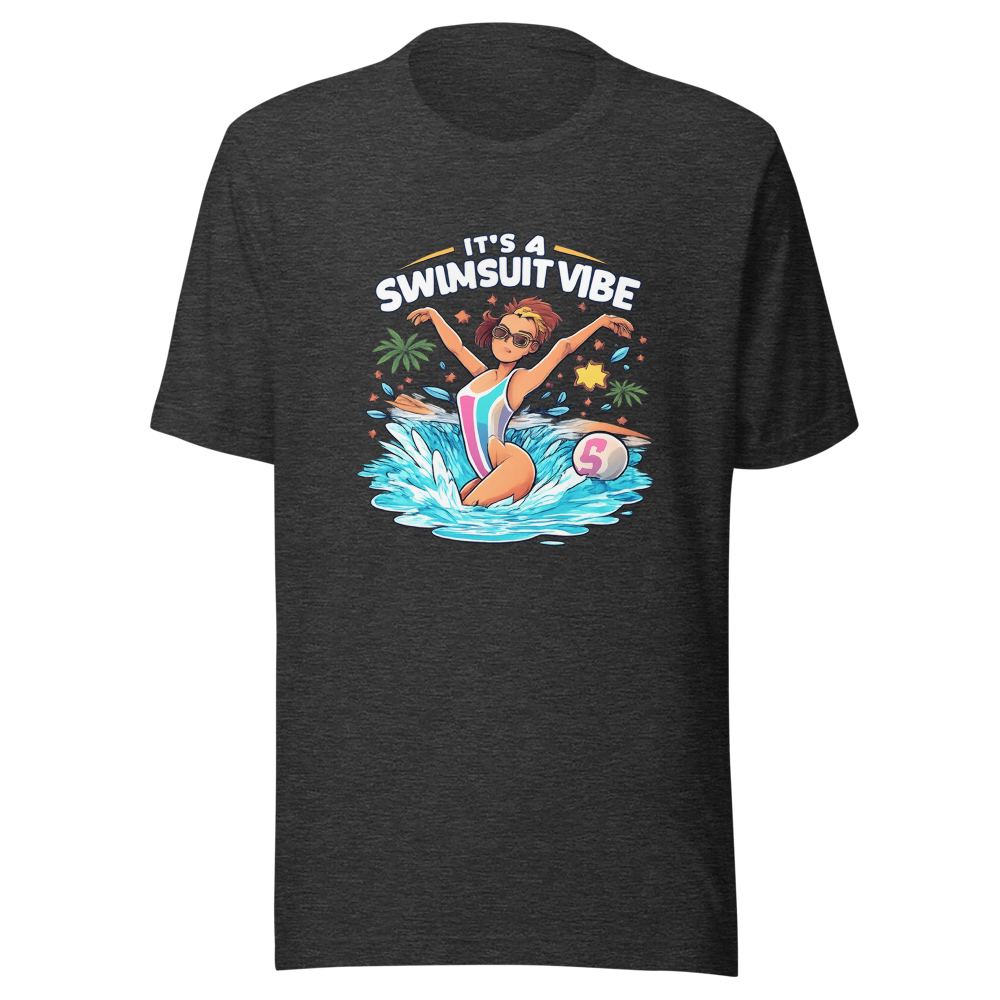 Stop Watching Porn Swimsuit Vibe Tee - Image 9