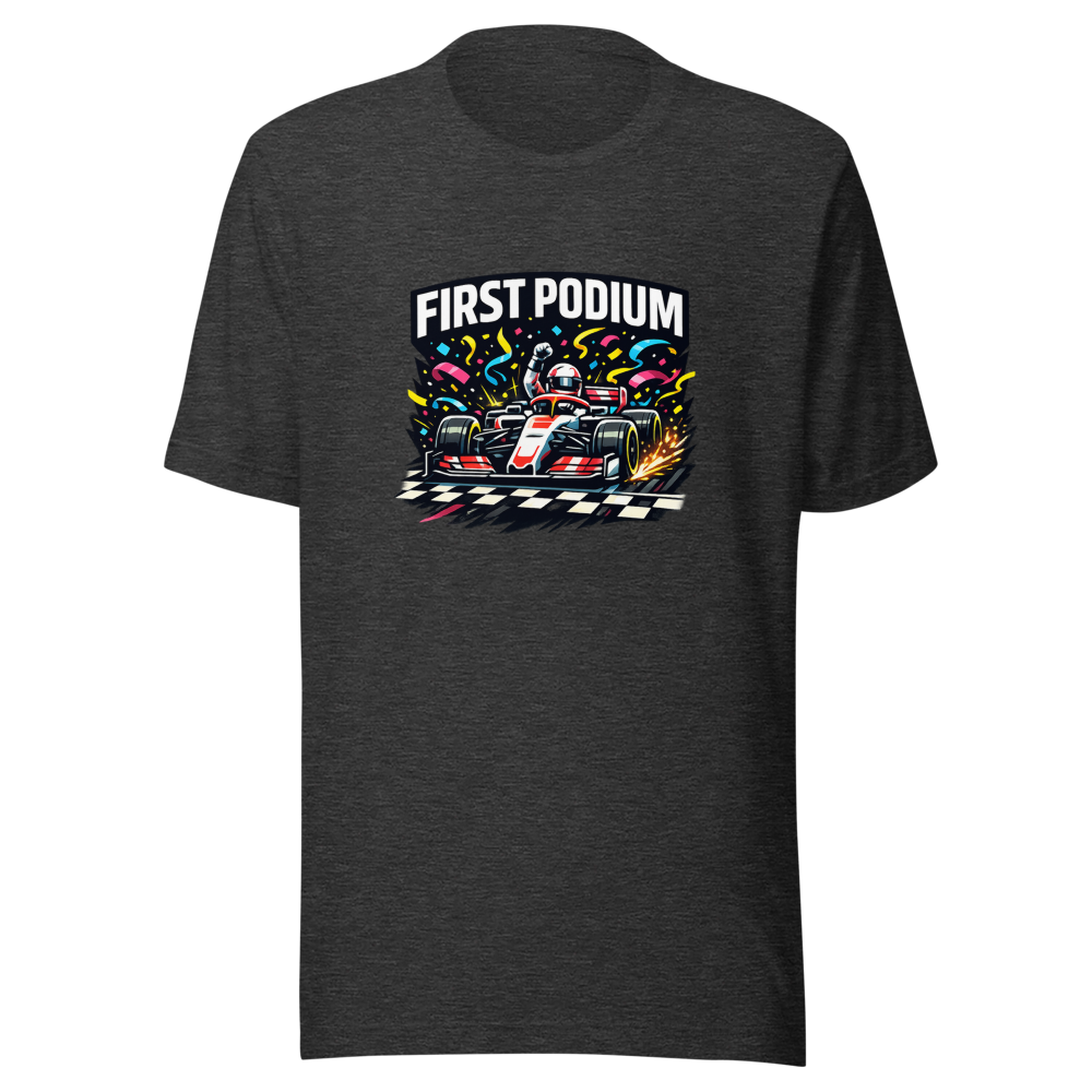 Isack Hadjar Podium Vibes F1 Fan T-Shirt - Image 9
