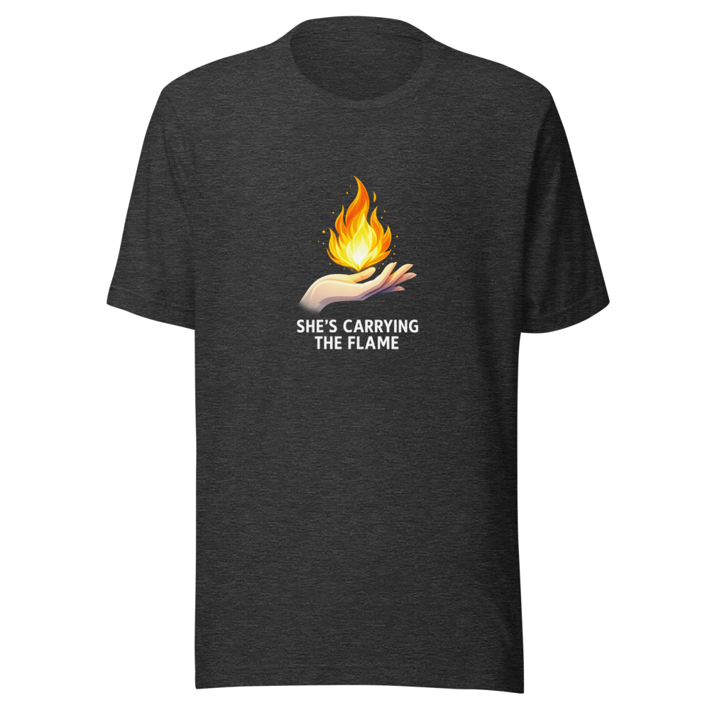 She's Carrying The Flame Tee - Image 9
