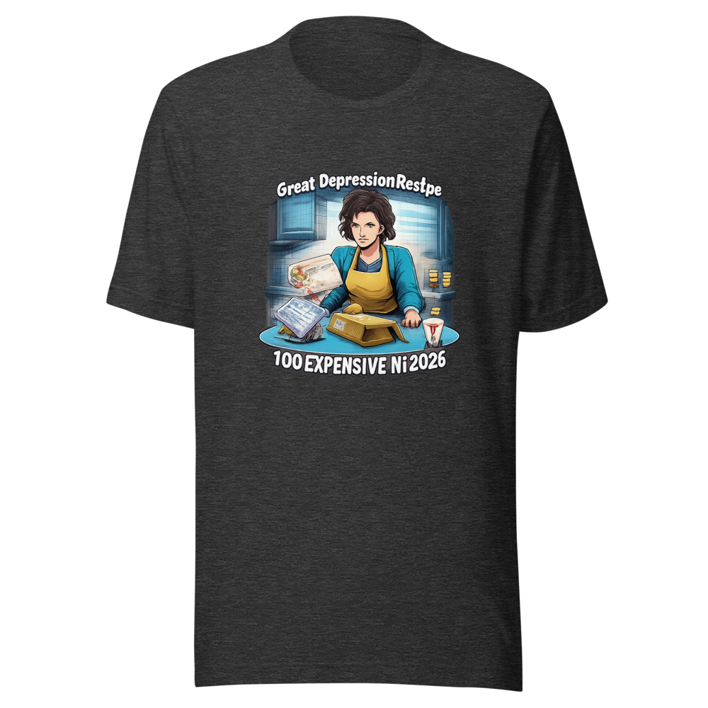 Great Depression Recipe Too Expensive T-Shirt - Image 9