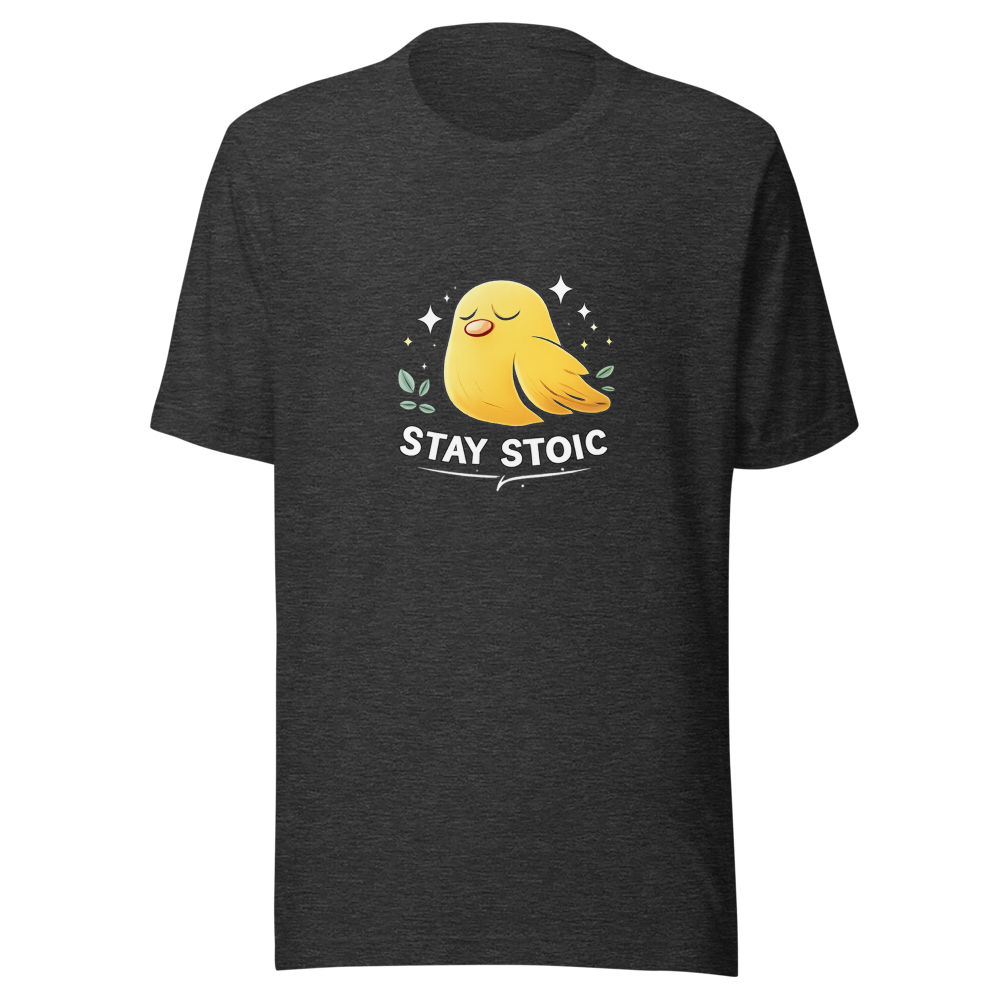 Stoic Bird T-Shirt: Stay Calm & Carry On - Image 9