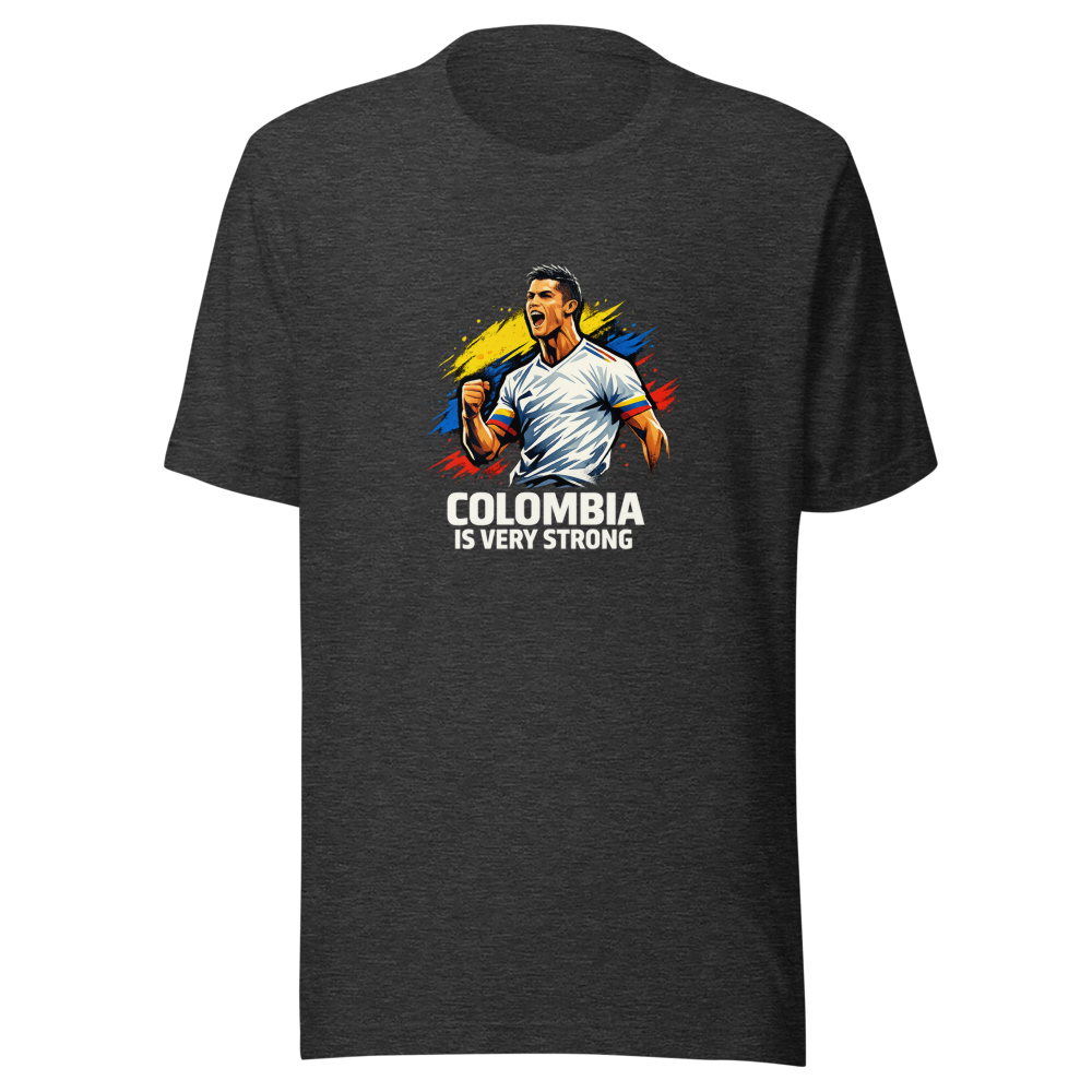 Ronaldo Praises Colombia: "Very Strong" Tee - Image 9