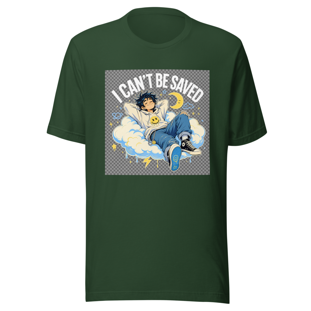 Can't Be Saved Unwashed Hair Vibe Tee - Image 7