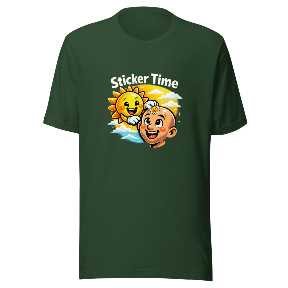 Bald Head Stickers - Funny Meme T-Shirt - Image 7