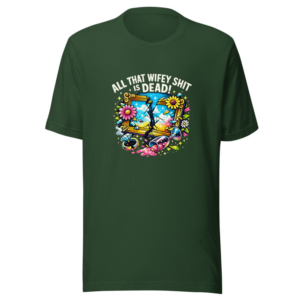 Wifey Vibes Are Over Tee - Image 7
