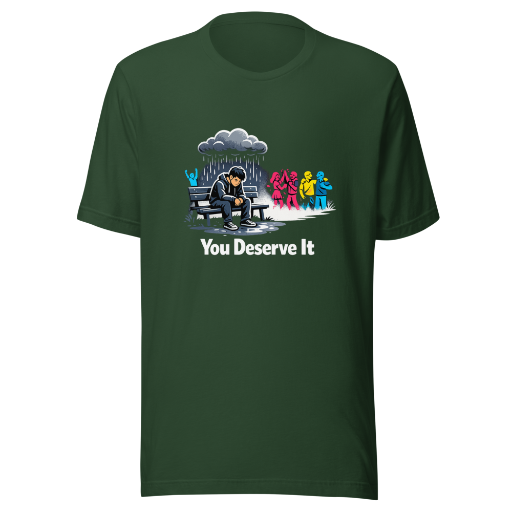 Male Loneliness Epidemic? You Deserve It Tee - Image 7
