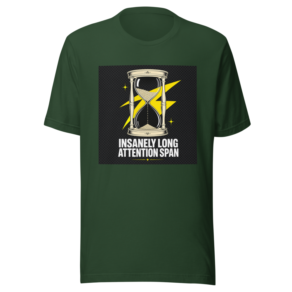 Long Attention Span TikTok Reels Meme Shirt - Image 7