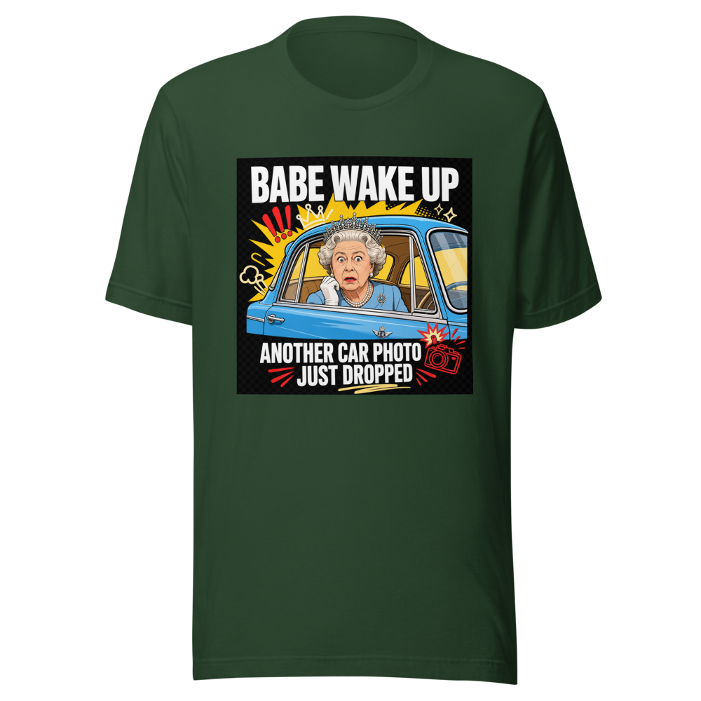 Iconic Figurehead Car Ride Meme T-Shirt - Image 7