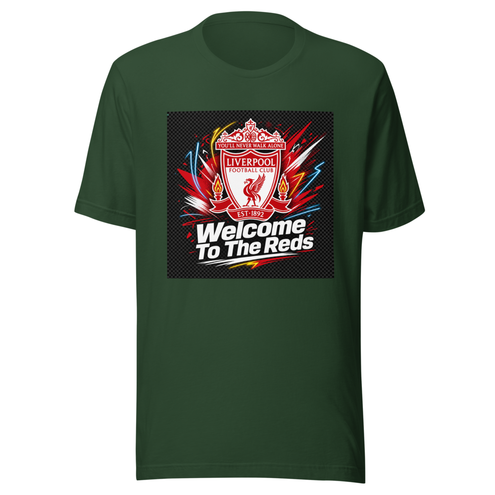Welcome To The Reds Andoni T-Shirt | LFC Fan Gear - Image 7