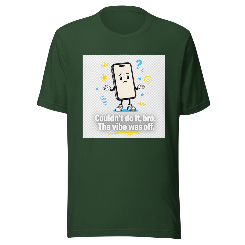 iPhone Software Update Vibe Off T-Shirt - Image 7