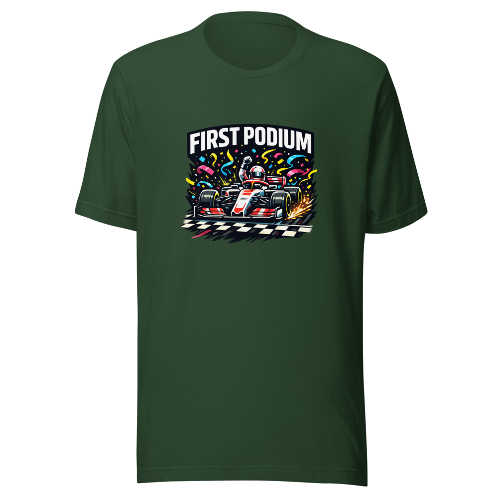 Isack Hadjar Podium Vibes F1 Fan T-Shirt - Image 7