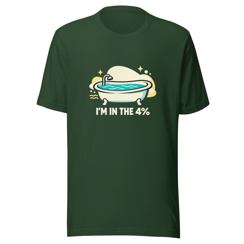 The 4% Bathtub Scene Club Tee - Image 7