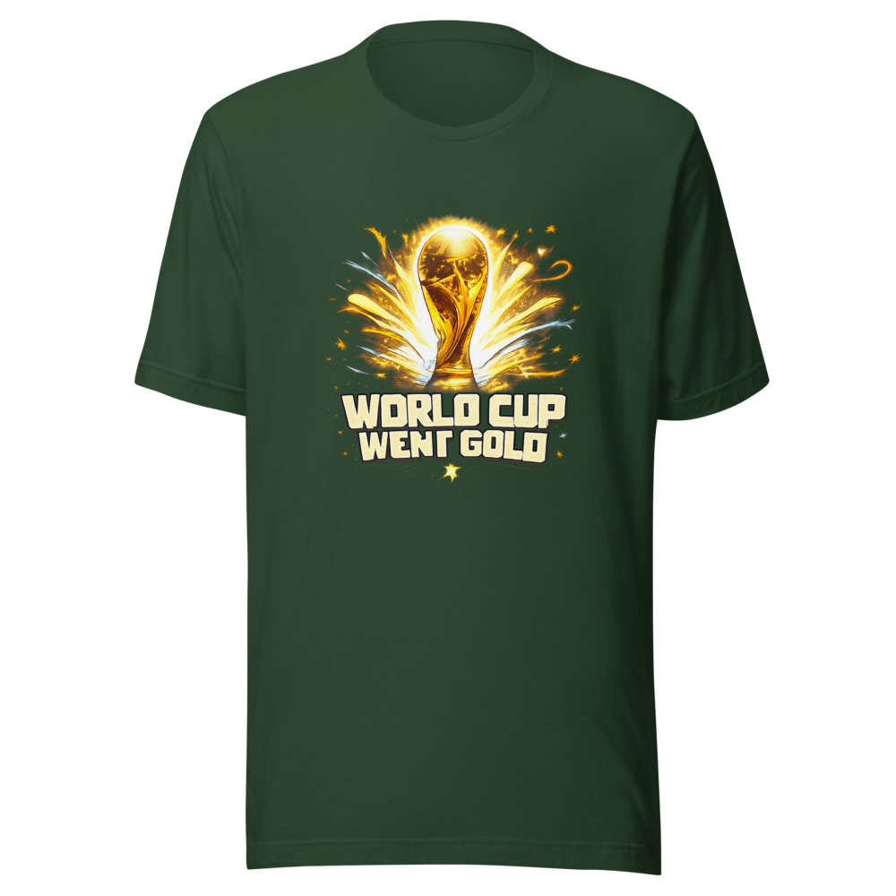 World Cup Went Gold Champion Tee - Image 7