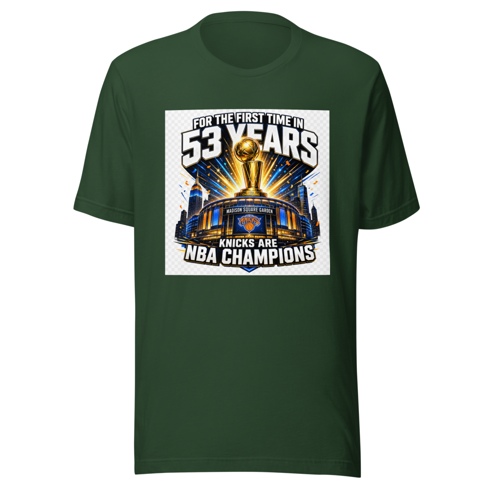 Knicks Finally Win NBA Championship Tee - Image 7