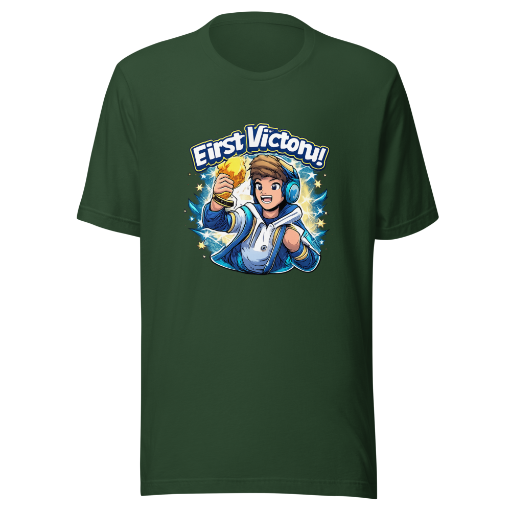 Level Up: First Victory Vibes Tee - Image 7