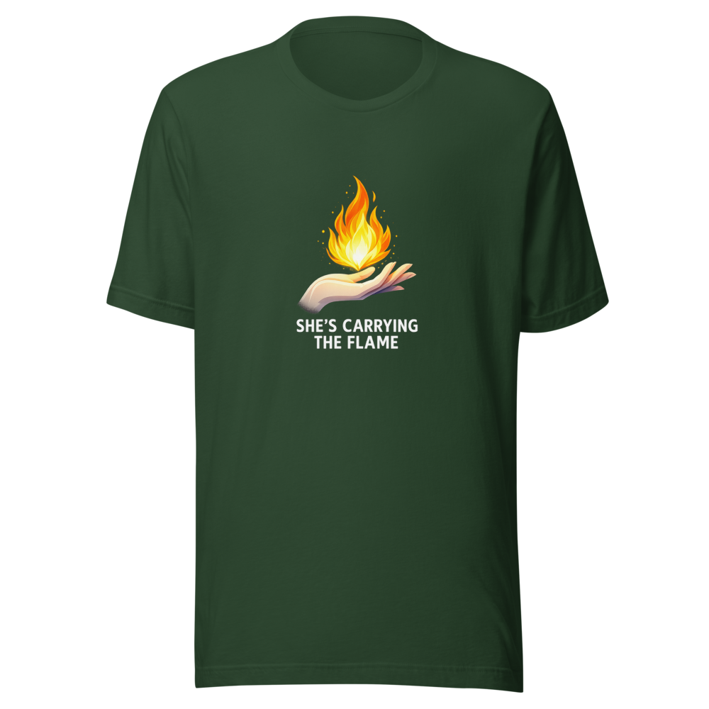 She's Carrying The Flame Tee - Image 7