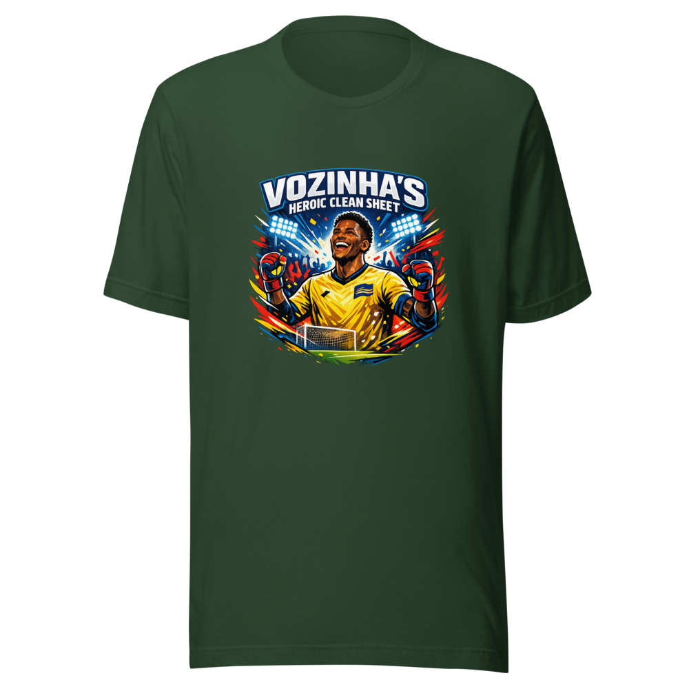 Vozinha's Heroic Clean Sheet T-Shirt - Image 7