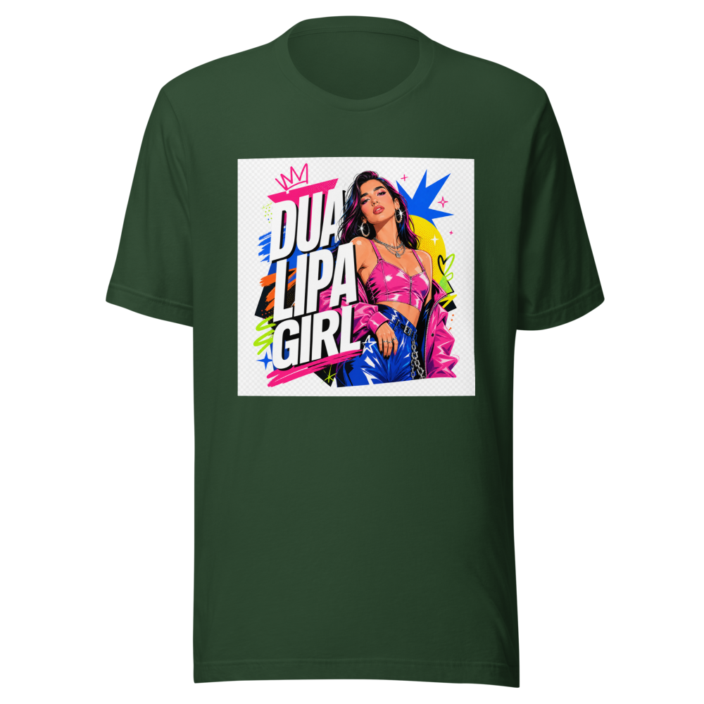 Dua Lipa Girl Aesthetic T-Shirt - Image 7