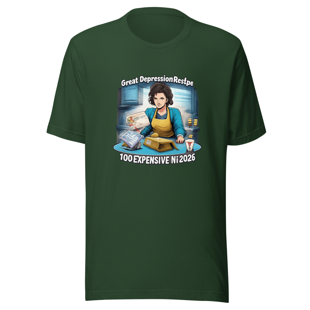 Great Depression Recipe Too Expensive T-Shirt - Image 7