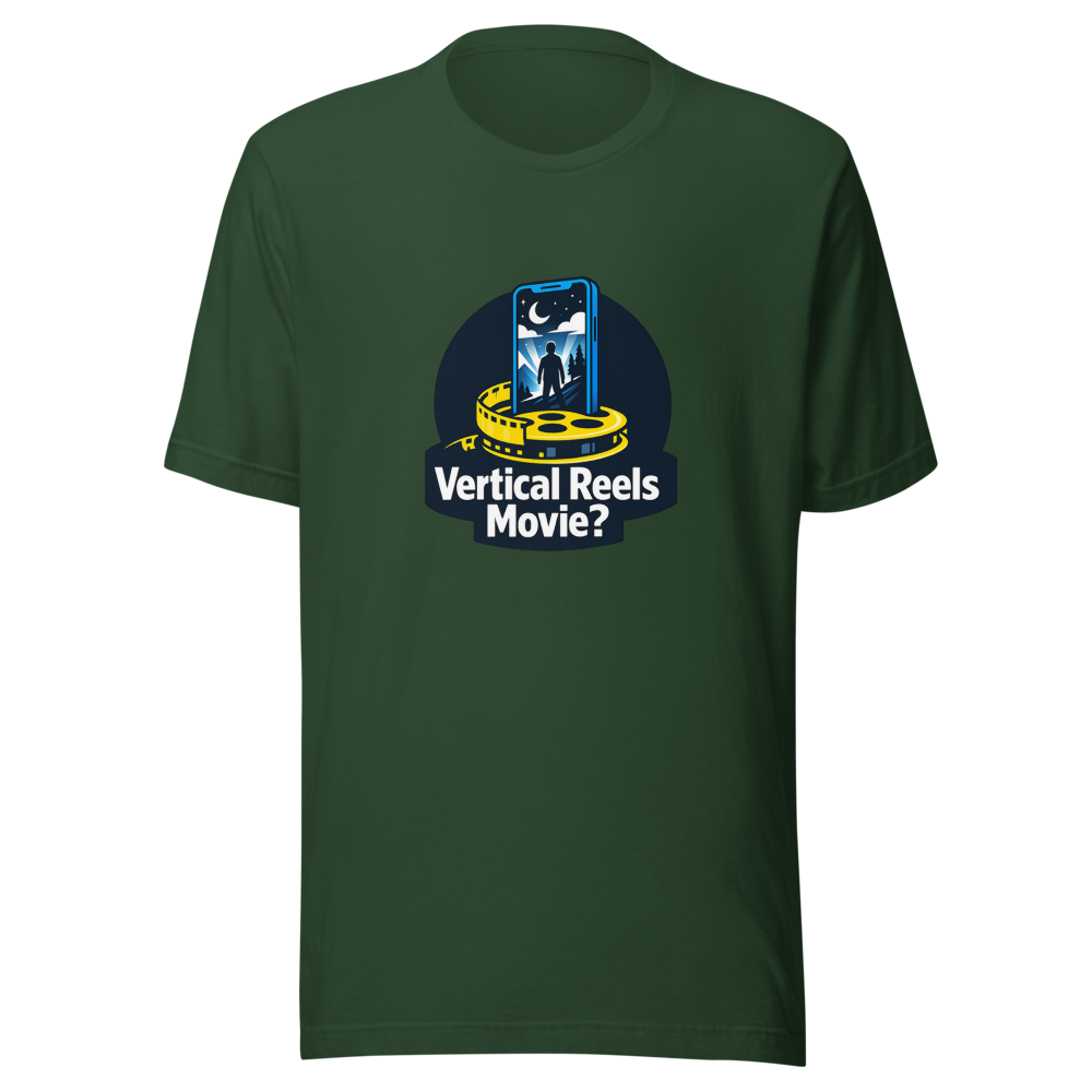 Vertical Reels Movie Framing Tee - Image 7