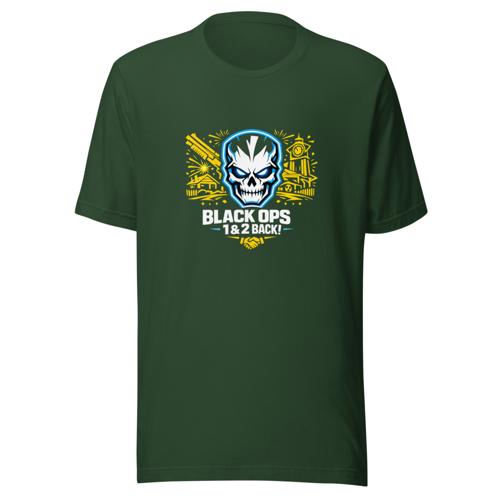 Black Ops 1 & 2 PlayStation Port Release Tee - Image 7