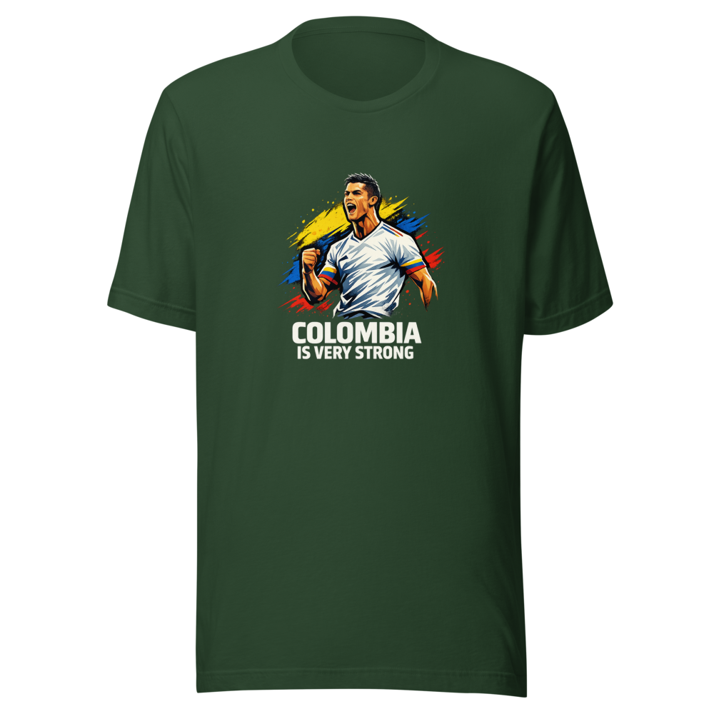 Ronaldo Praises Colombia: "Very Strong" Tee - Image 7