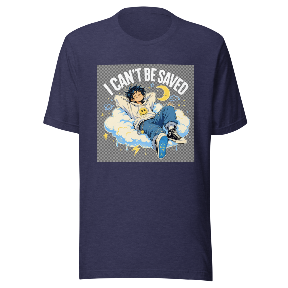 Can't Be Saved Unwashed Hair Vibe Tee - Image 5
