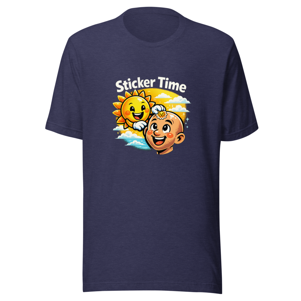 Bald Head Stickers - Funny Meme T-Shirt - Image 5