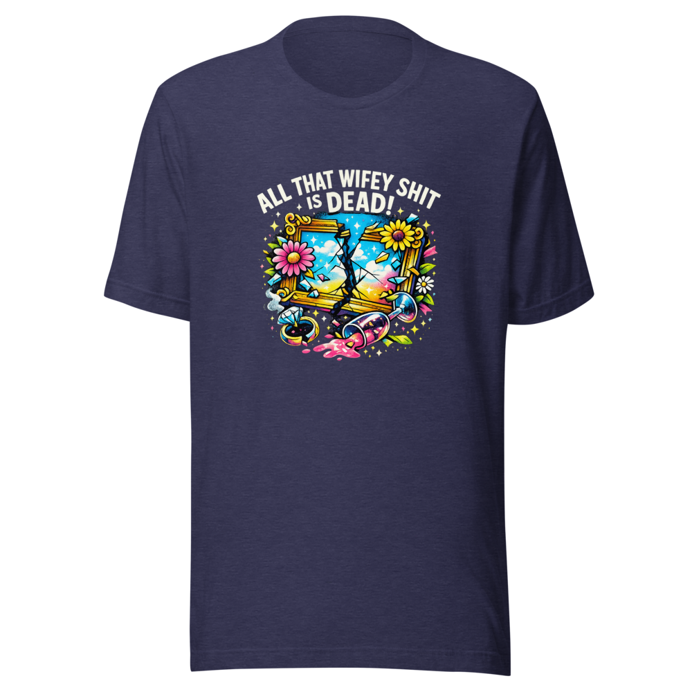 Wifey Vibes Are Over Tee - Image 5