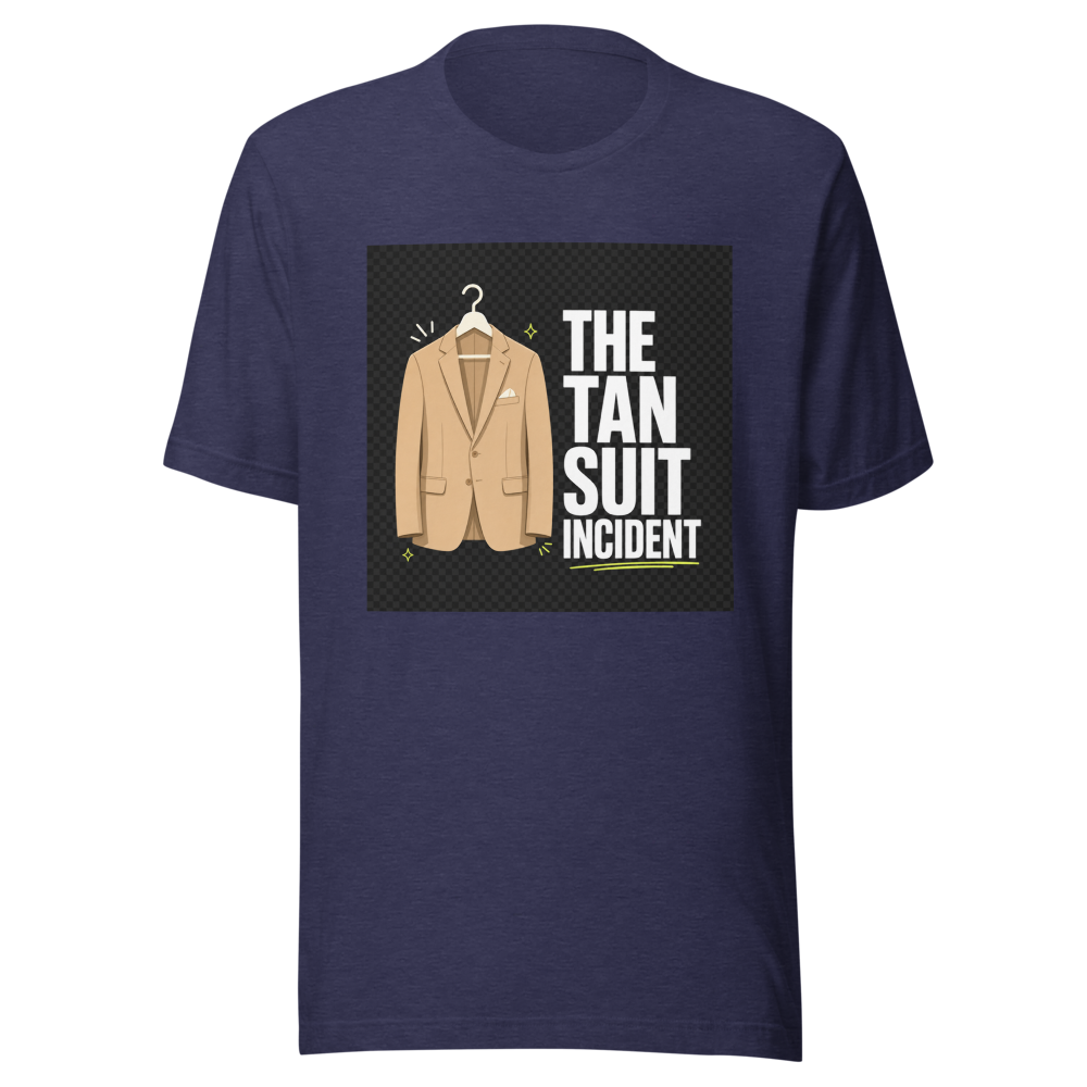 Obama Tan Suit Meme T-Shirt - Image 5