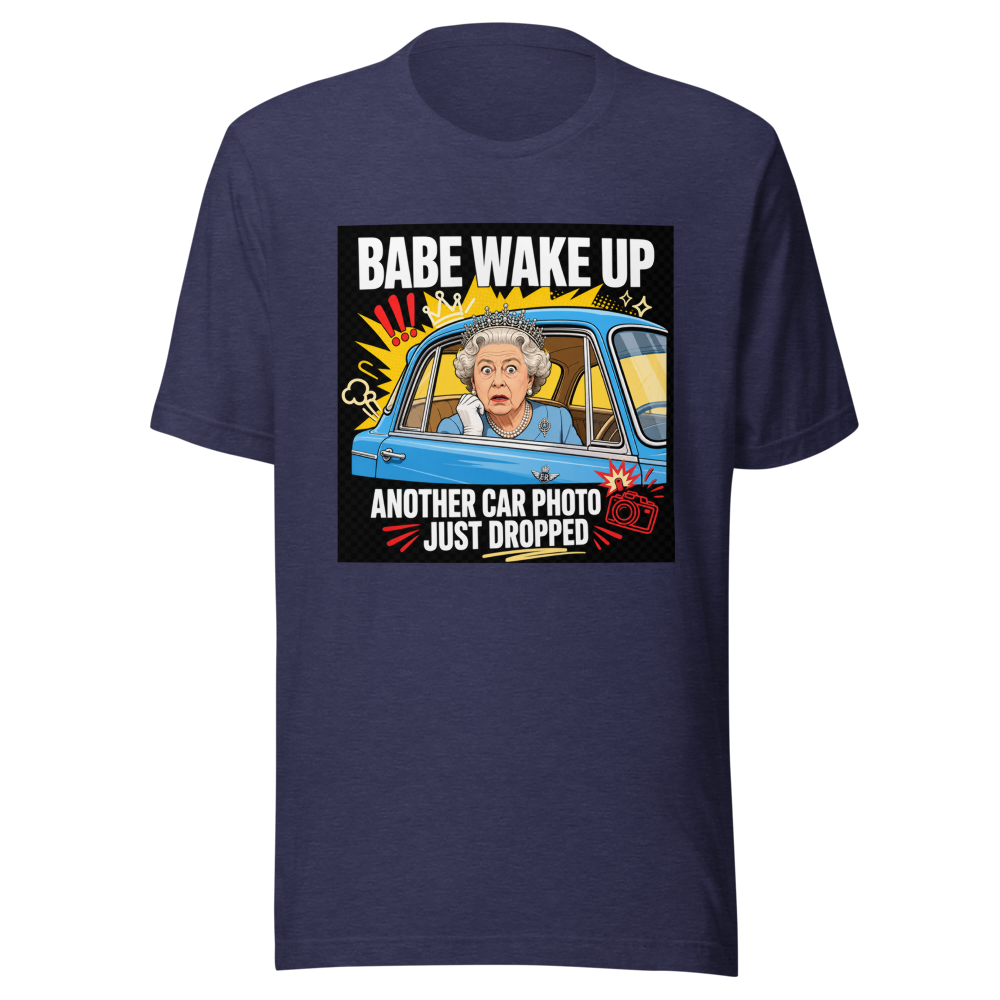 Iconic Figurehead Car Ride Meme T-Shirt - Image 5