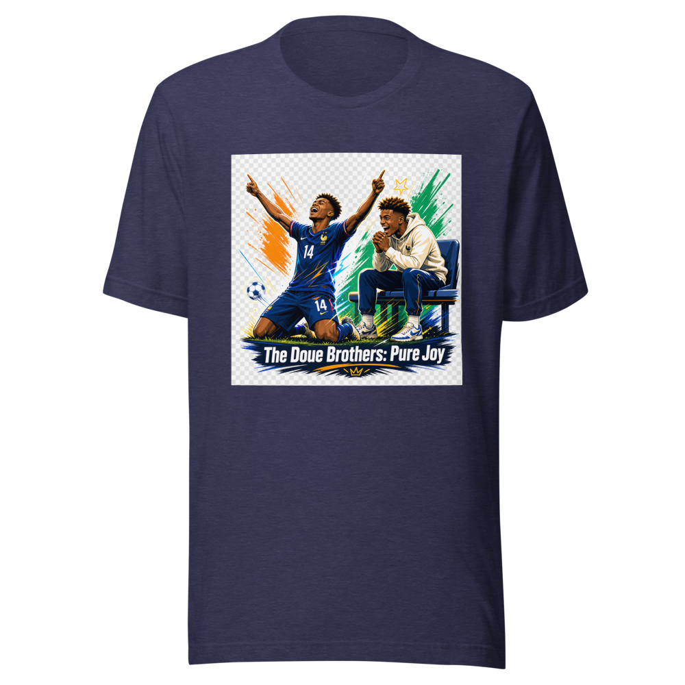 Doue Brothers Ivory Coast Goal Celebration T-Shirt - Image 5
