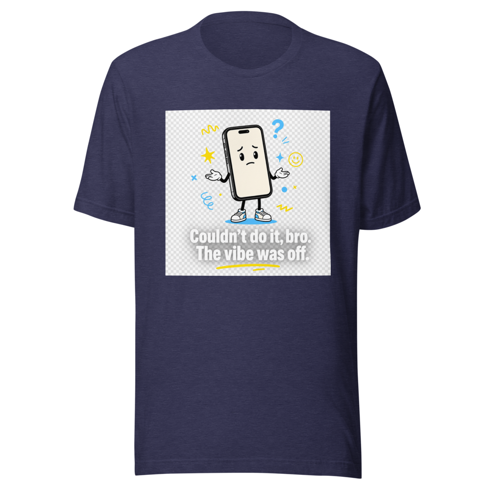 iPhone Software Update Vibe Off T-Shirt - Image 5