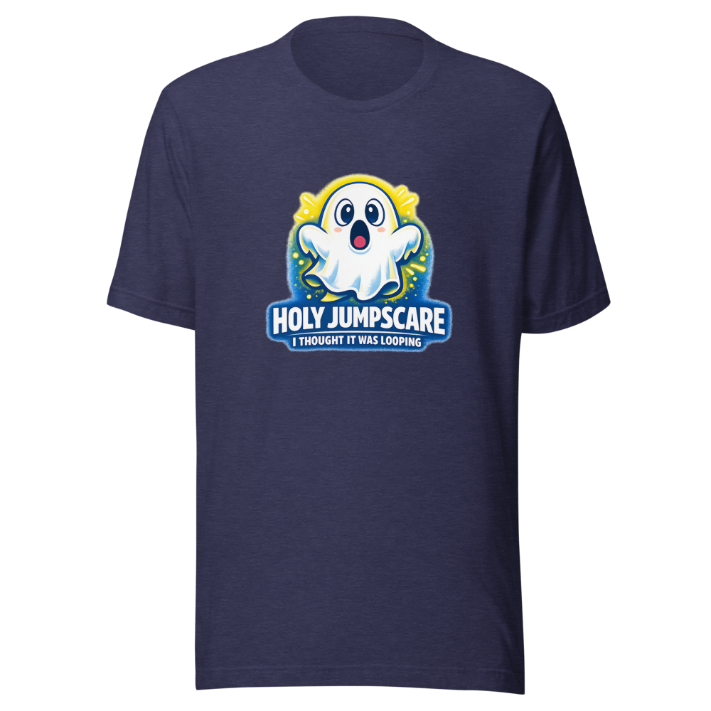 Holy Jumpscare Thought It Was Looping Tee - Image 5