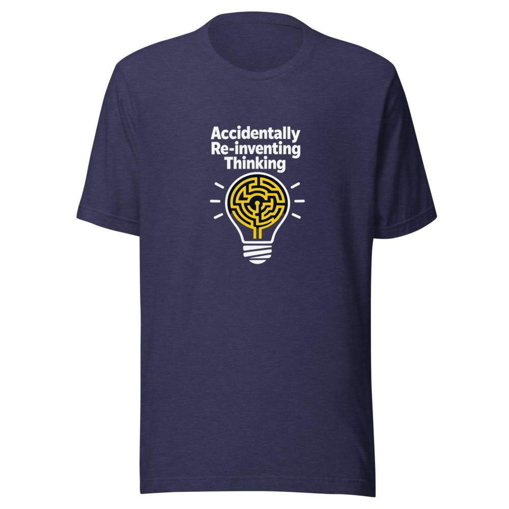 Accidental Genius: Re-Inventing Thinking T-Shirt - Image 5