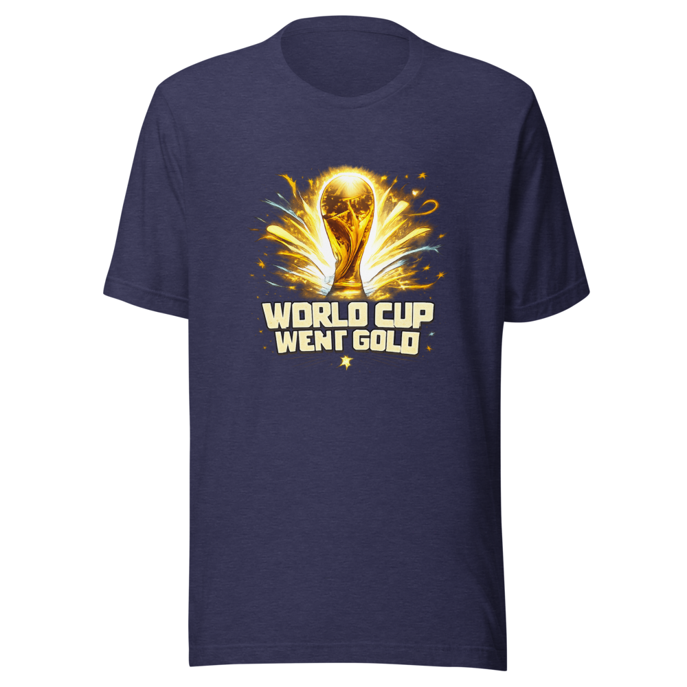 World Cup Went Gold Champion Tee - Image 5